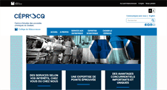 Desktop Screenshot of ceprocq.com